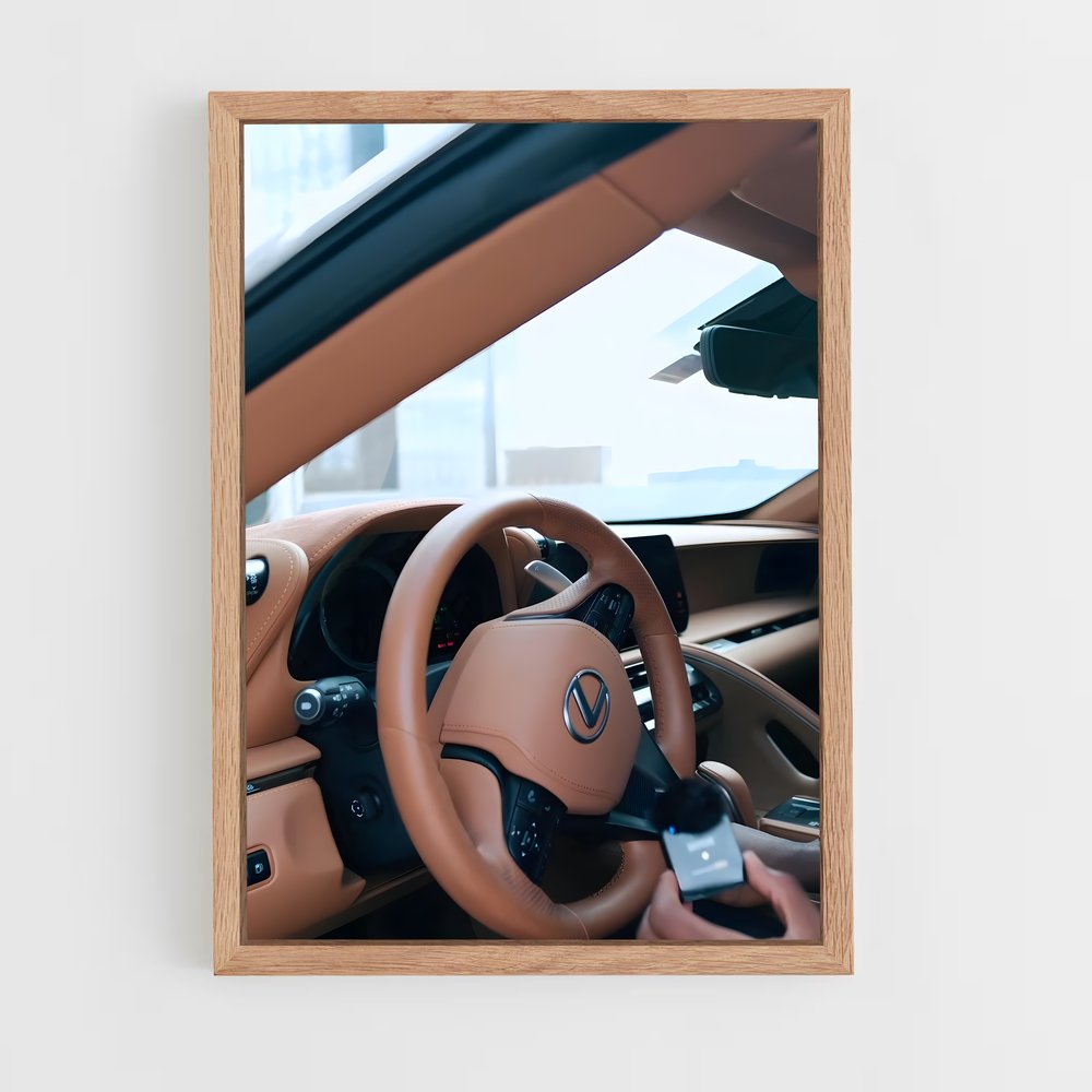 Poster L'Art de Conduire – affiche Lexus (vue 4)